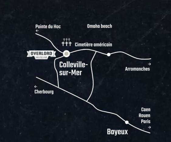 Au Coeur D'Omaha Beach - Colleville-Sur-Mer - Gite 1 Eksteriør billede